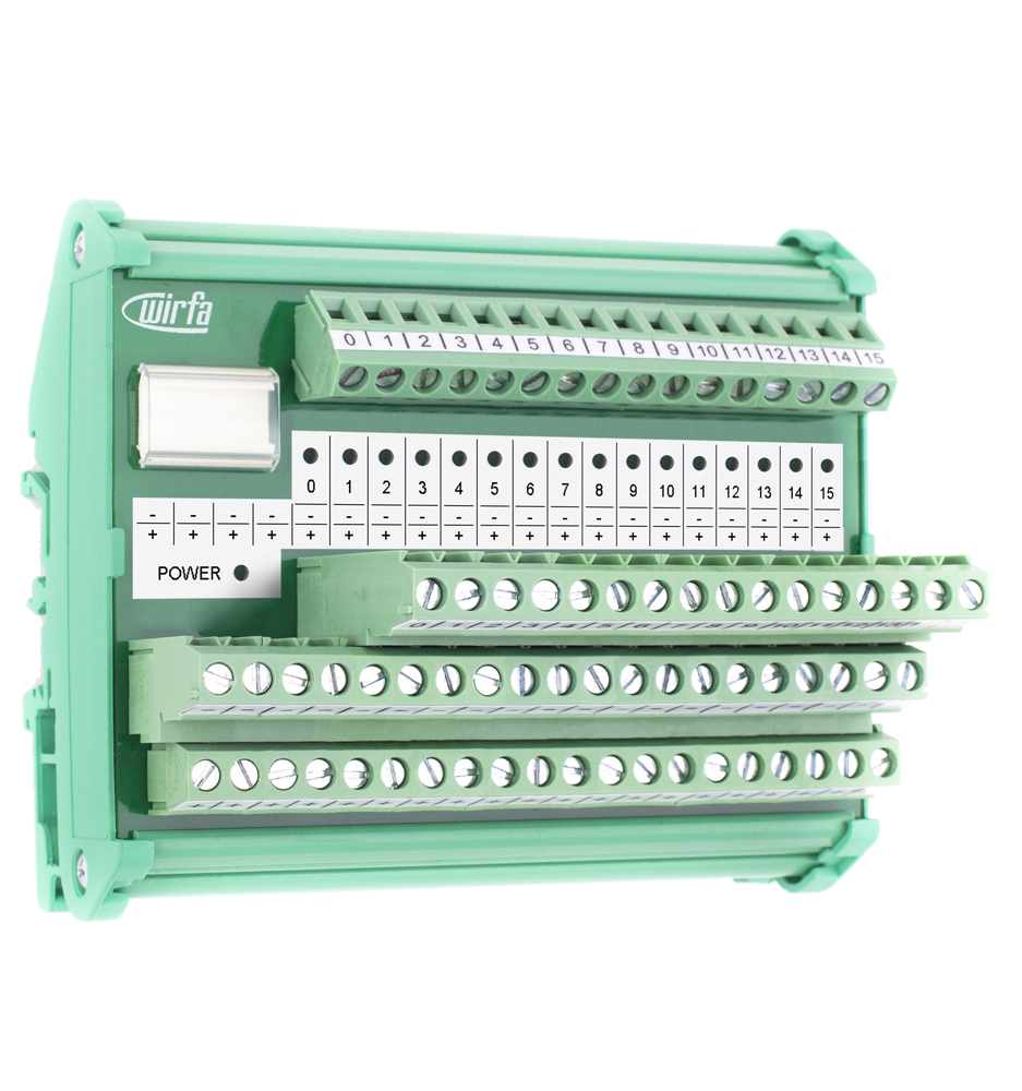 Moduł rozdziału sygnałów PLC I/O śrubowy